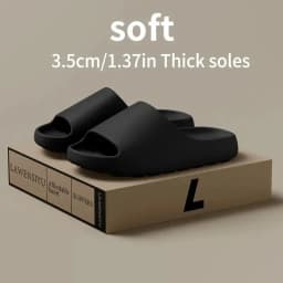 Coconut EVA Soft Thick Soled Slippers Women's Summer Fashion Wear Slippers Home Shower Sandals Men's Beach Shoes Slides