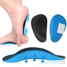 1/2/3/5pairs Sports Palm Foot Pad Flat Arch Support Half Inner Insoles Orthopedic Insoles Correcting Flat Feet Support Foot Pad