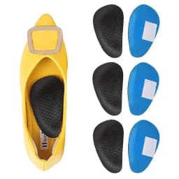 1/2/3/5pairs Sports Palm Foot Pad Flat Arch Support Half Inner Insoles Orthopedic Insoles Correcting Flat Feet Support Foot Pad
