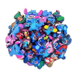 MESUCA 20-200pcs Mixing Popular Cartoons Shoe Charms For Sandals, Shoe Decoration Accessories Shoe Pins Great Gift For Men Women