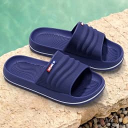 Lightweight Soft Sole House Slippers Men 2026 Summer Indoor Non Slip Eva Platform Slides Men Thick Bottom Casual Couple Shoes