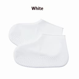 Silicone Waterproof Shoe Covers Children Adults Wear Resistant Portable Rainwater Shoe Covers 1 Pair