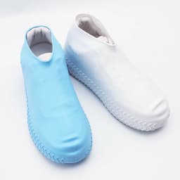 Silicone Waterproof Shoe Covers Children Adults Wear Resistant Portable Rainwater Shoe Covers 1 Pair