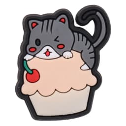 1-17PCS PVC Kawaii Animal Cat Mom Sandal Shoe Decoration Buckle Charms Fit Wristbands Hole Slipper Accessories Kid Xmas Gift