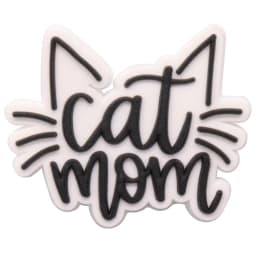 1-17PCS PVC Kawaii Animal Cat Mom Sandal Shoe Decoration Buckle Charms Fit Wristbands Hole Slipper Accessories Kid Xmas Gift