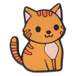 1-17PCS PVC Kawaii Animal Cat Mom Sandal Shoe Decoration Buckle Charms Fit Wristbands Hole Slipper Accessories Kid Xmas Gift