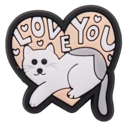 1-17PCS PVC Kawaii Animal Cat Mom Sandal Shoe Decoration Buckle Charms Fit Wristbands Hole Slipper Accessories Kid Xmas Gift