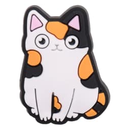 1-17PCS PVC Kawaii Animal Cat Mom Sandal Shoe Decoration Buckle Charms Fit Wristbands Hole Slipper Accessories Kid Xmas Gift