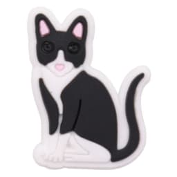 1-17PCS PVC Kawaii Animal Cat Mom Sandal Shoe Decoration Buckle Charms Fit Wristbands Hole Slipper Accessories Kid Xmas Gift
