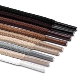 1 Pair Round Shoelaces Polyester Classic Shoelace Casual Women Men Sports Boots Sneakers Shoe Laces Shoes Accessories