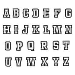 Letter Shoe Charms for Crocs Accessories Alphabet Shoes Charm for Croc Decorations Pins Men Accessory Jeans Woman Clogs Clips