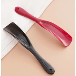 2PCS Unisex Long Handle Shoe Horns, Portable Plastic Shoe Helper, Non-Slip Easy Wear Tool for Travel & Daily Use