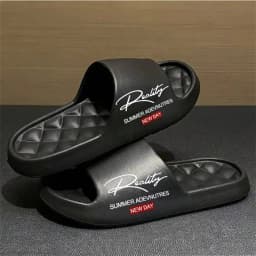 Outdoor Home Women's EVA Slippers,Lightweight Non-Slip Men's Sandals,Suitable for All Seasons,Women's Home Shoes,Indoor Slippers