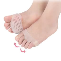 Silicone Metatarsal Pads Toe Separator Pain Relief Foot Pads Orthotics Foot Massage Insoles Forefoot Elastic Cushion Foot Care T