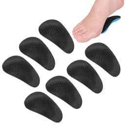 Sports Palm Cushion Flatfoot Footbed Flat Arch Support Semi-Padded Insole Orthotic Insole Corrective Flatfoot Support Footbed