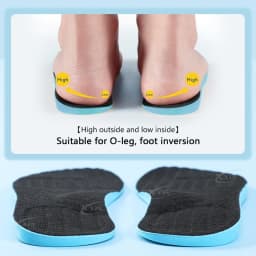 【Xxin】Men Women X Leg Correction Insoles Orthopedic Shoe Pads O Leg Insole Flat Arch Shoe Inserts Size35-46