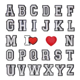 26/28/54/40/80Pcs Alphabet Series Shoe Charms For DIY Charms Shoe Decoration Accessories Bubble Slides Sandals Shoe Pins