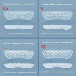 Upgrade Silicone Heel Stickers Heels Grips for Women Men Anti Slip Heel Cushions Non-Slip Inserts Pads Foot Heel Care Protector