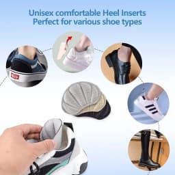 1/4Pairs Heel Stickers Insoles Patch Anti-Pain Pads Heel Care Heel Protector Antiwear Feet Soft Pad Relief Anti-wear Cushions