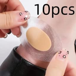 100pcs Gel Grip Heel Protector Adhesive Foot Patches Blister Pads Heel Liner Shoes Stickers Plaster Foot Care Cushion