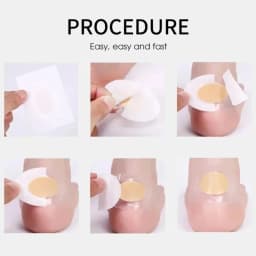 100pcs Gel Grip Heel Protector Adhesive Foot Patches Blister Pads Heel Liner Shoes Stickers Plaster Foot Care Cushion