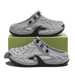 Men's Outdoor Slippers EVA Non-Slip Closed-toe Thick Soft Platform Slide Fashion Comfortable Sandals For Men Summer Home Shoes