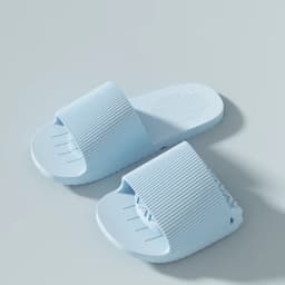 Soft Foldable Slippers for Women EVA Portable Travel Indoor Bathroom Massage Sandals Summer Unisex Non Slip Flat Home Shoes