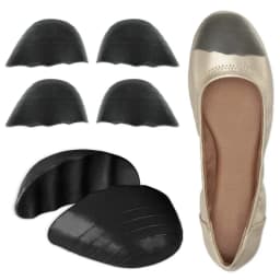 Toe Plug Soft Sponge Half Insoles Reusable Toe Filler Inserts for Shoes Adjustable Too Big Foot Brace Pads Unisex Shoe Inserts