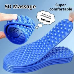 1 Pair Finger Pressure Board Massage Insole Relieve Foot Fatigue Shoes Insoles Men Woman Shoe Pads Soft Sports Casual Shoes Pad