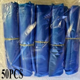 10/20/30pcs Rainy disposable shoe covers, transparent plastic outdoor thick wear-resistant waterproof isolation foot covers