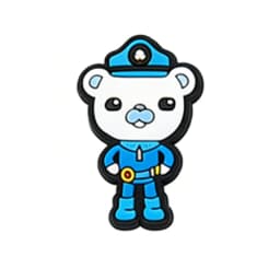 8-17PCS Octonauts Kwazii Shoes Charms for Clog Sandals Decoration Mix Wholesale PVC Cute Shoe Accessories Charms for X-MAS Gift