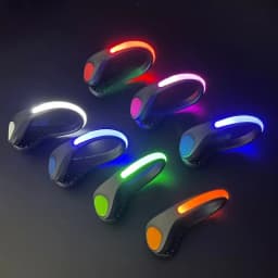 LED Luminous Shoe Clip Light Outdoor Running Cycling Bicycle RGB Novelty Lighting Safety Night Warn Lamp Glowing Zapato Ciclismo