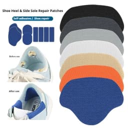Sneakers Heel Repair Shoe Side Damage Lining Patch Sticker Shoe Heel Wear Repair Patch Suitable for a Wide Range of Shoes