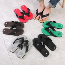 High Quality Brand Men's Flip Flops Non Slip Fashion Beach Sandals Casual House Slippers For Outdoor Indoor Daily Walking Wear