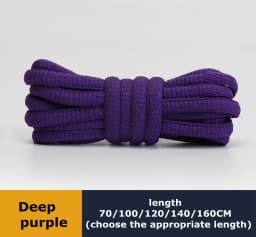 1 Pair Classic Round Shoelaces Leisure Sport Shoe Laces Outdoor Men And Women High Quality Shoelace Fashion Multi Color