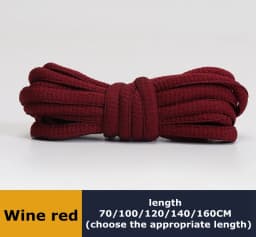 1 Pair Classic Round Shoelaces Leisure Sport Shoe Laces Outdoor Men And Women High Quality Shoelace Fashion Multi Color