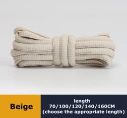 1 Pair Classic Round Shoelaces Leisure Sport Shoe Laces Outdoor Men And Women High Quality Shoelace Fashion Multi Color
