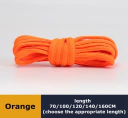 1 Pair Classic Round Shoelaces Leisure Sport Shoe Laces Outdoor Men And Women High Quality Shoelace Fashion Multi Color