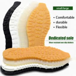 New Cow Tendon Rubber DIY Replacement Sole Anti-Slip Anti-wear Sport Shoe Repair Thick Grip Rubber Pads Shoe