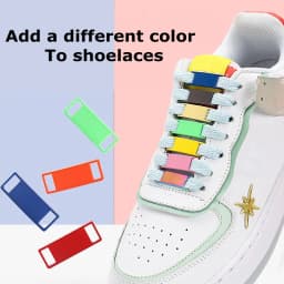 1Pair AF1 Shoelaces buckle Shoes Decorations Sneaker Kits Metal Shoelace Charms Stylish and suitable for all kinds of flat laces