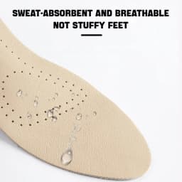 Leather Women Shoes Insoles Soft Non-slip Shoe Pads Comfort Arch Support Insole for Feet Plantar Fasciitis Relief Shoe Inserts