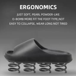 Coconut Slippers Cloud Thick-soled Sandals Summer Fashion Soft Bottom Beach Men Slippers Women's Sandals EVA Slides
