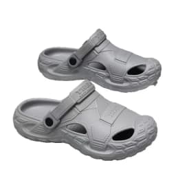 Summer Men's Outdoor Clog Sandals EVA Breathable Non Slip Closed Toe Wear Resistant Beach Slippers