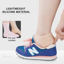 Silicone Heel Protector Men Women Relief Plantar Fasciitis Inserts Heel Pads Moisturizing Relief for Blister Cracked Foot Care