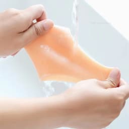 Silicone Heel Protector Men Women Relief Plantar Fasciitis Inserts Heel Pads Moisturizing Relief for Blister Cracked Foot Care