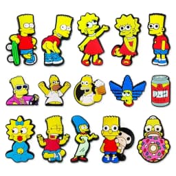 Mixing 9-100pcs Casual Cartoon Shoe Charms For Sandals, Shoe Decoration Accessories Shoe Pins Great Gift For Men Women