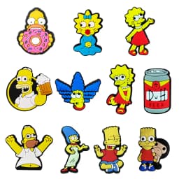 Mixing 9-100pcs Casual Cartoon Shoe Charms For Sandals, Shoe Decoration Accessories Shoe Pins Great Gift For Men Women