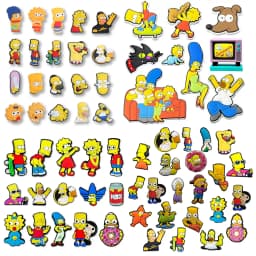 Mixing 9-100pcs Casual Cartoon Shoe Charms For Sandals, Shoe Decoration Accessories Shoe Pins Great Gift For Men Women