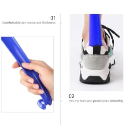 Plastic Extra Long Shoehorn Hotel Household Shoe Wearer Shoes Lifter Lazy Does Not Bend Shoe Draw Helper Shoe Horn