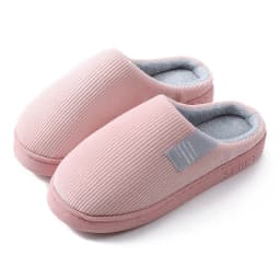 Cotton Slippers Women's Home Autumn and Winter Home Indoor Warm Couple Plush Home Non-Slip Thick-Soled Confinement Shoes Winter
